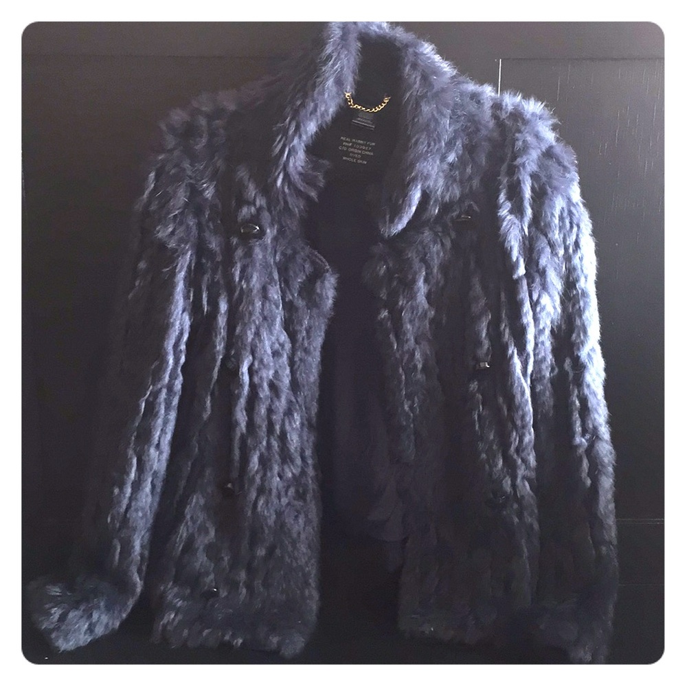 Marc Jacobs Real Rabbit Fur Jacket